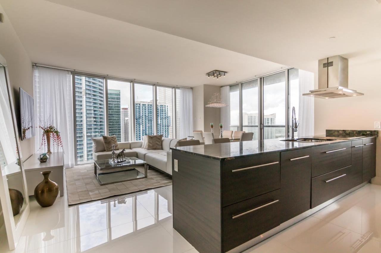 Luxury 5-Star Condo @37Th Floor In Icon Brickell 2B/2B Майами Экстерьер фото
