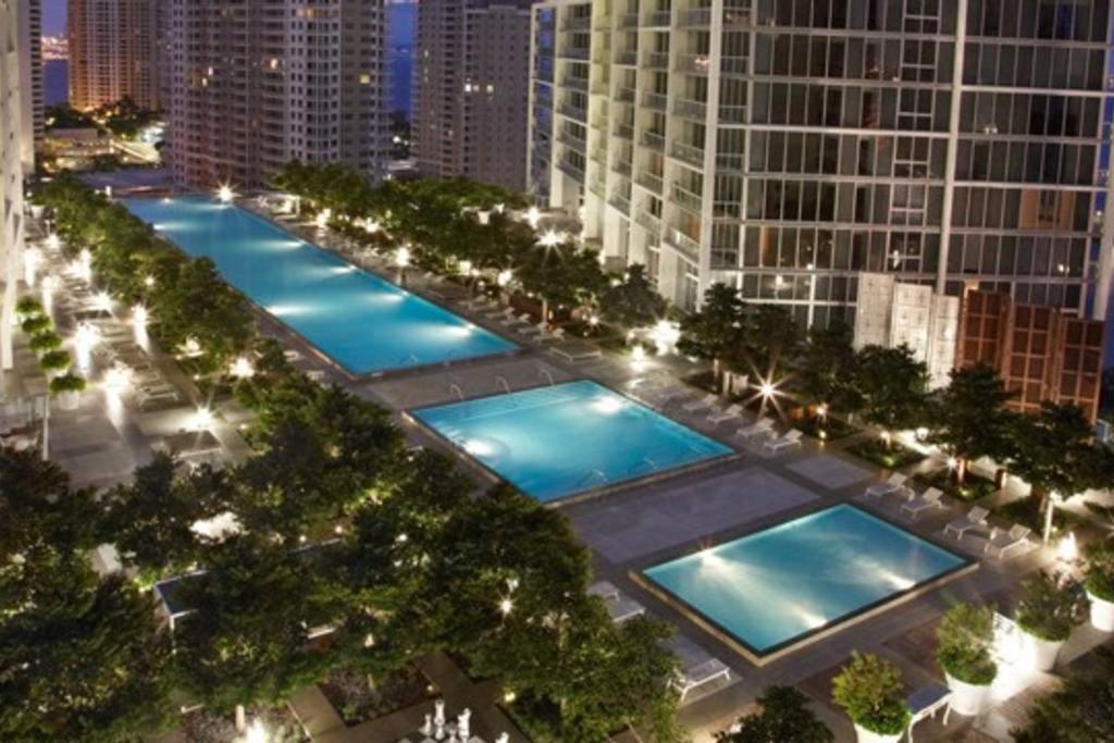 Luxury 5-Star Condo @37Th Floor In Icon Brickell 2B/2B Майами Экстерьер фото